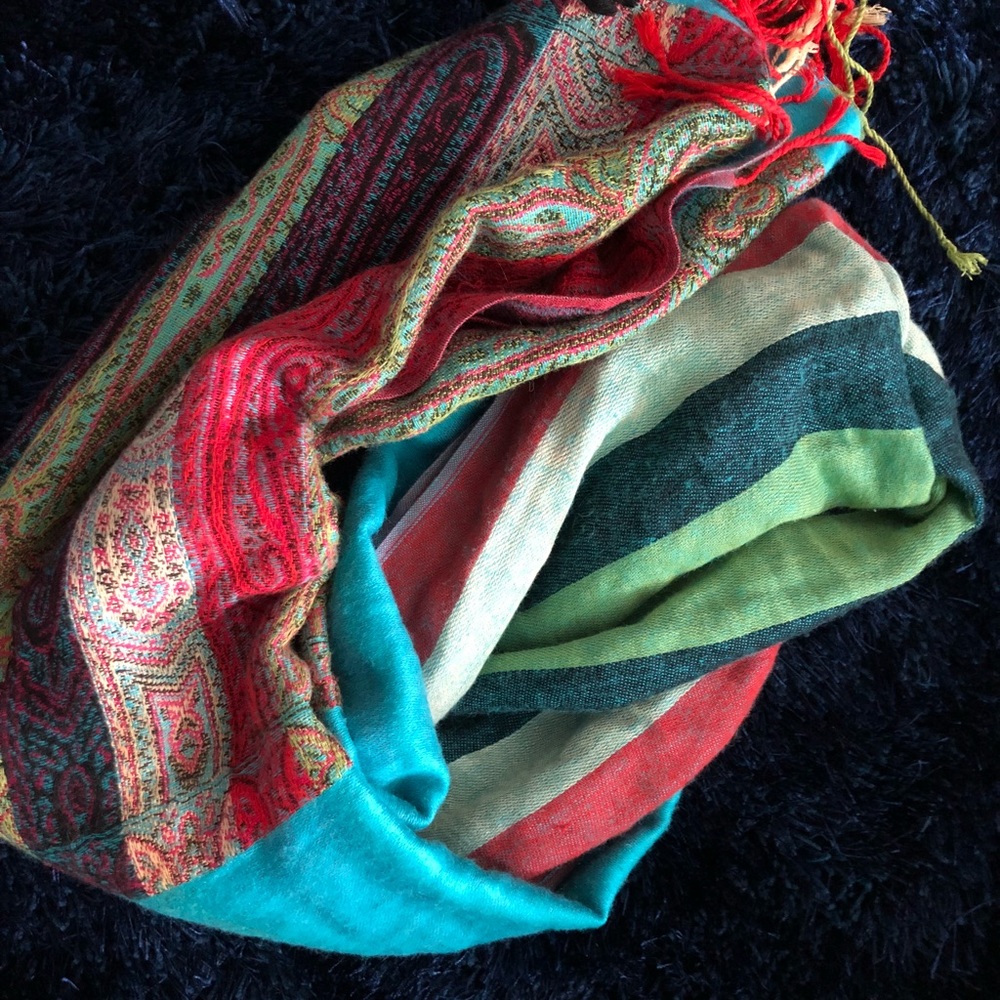 Multi Colored Scarf - Picture 5 of 7